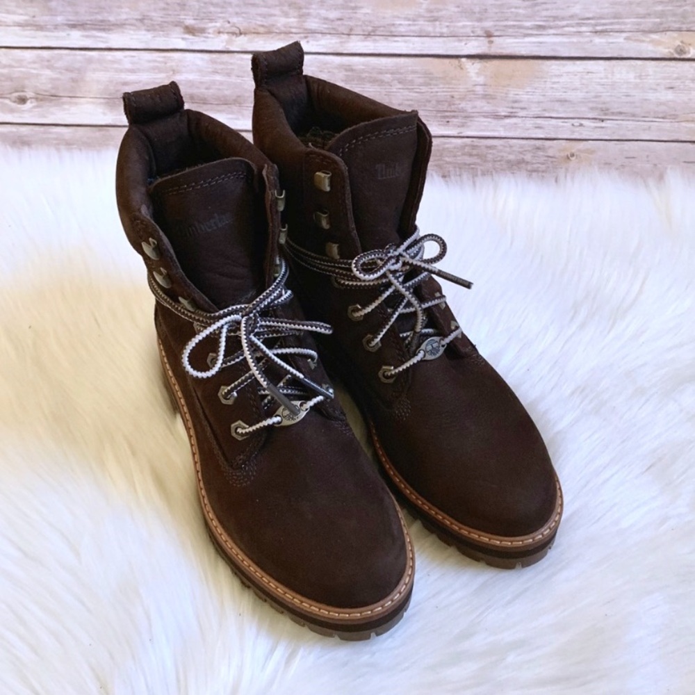 Timberland Courmayeur Valley 6” Dark Brown Boots - Picture 3 of 8